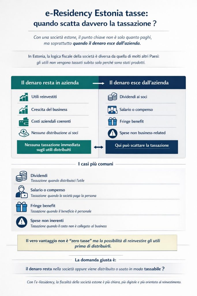 e-Residency Estonia tasse quando si pagano le tasse