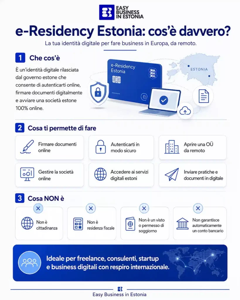 e-Residency in Estonia che cos'è