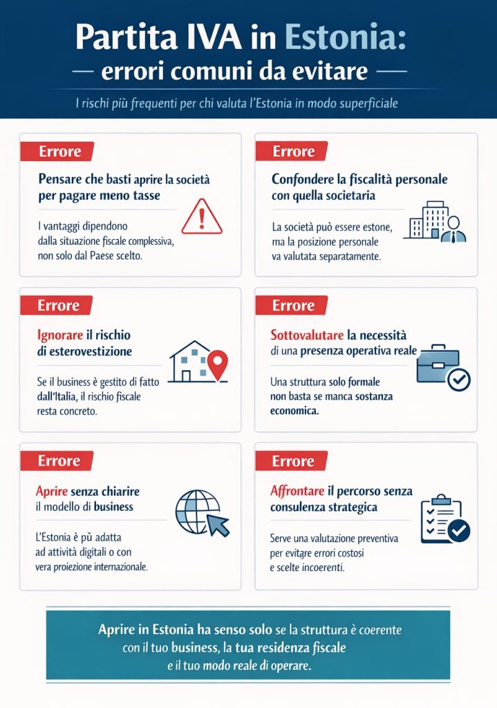 Partita IVA in Estonia errori da evitare Partita IVA in Estonia errori da evitare