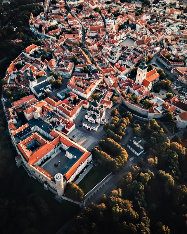 Guida per imprenditori italiani a Tallinn vista panoramica