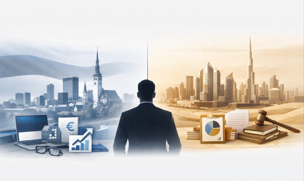 Tassazione in Estonia VS Dubai