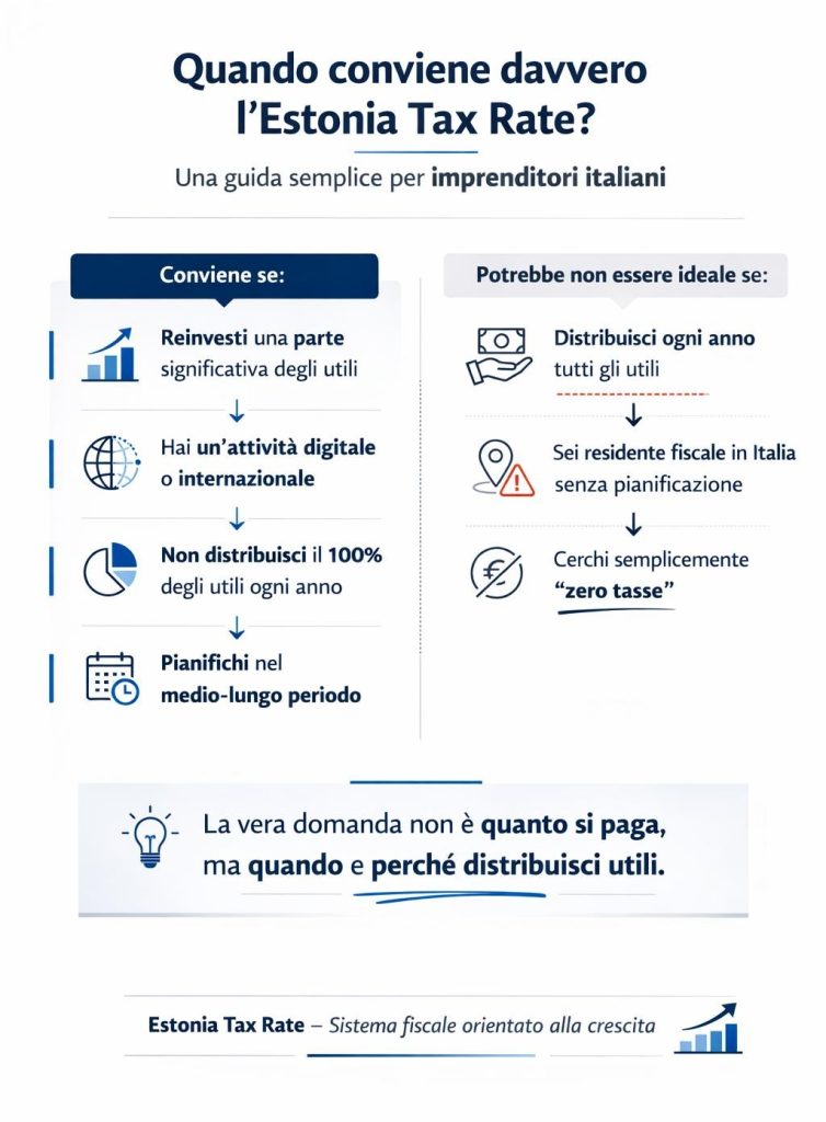 Tax Rate Estonia quando conviene davvero
