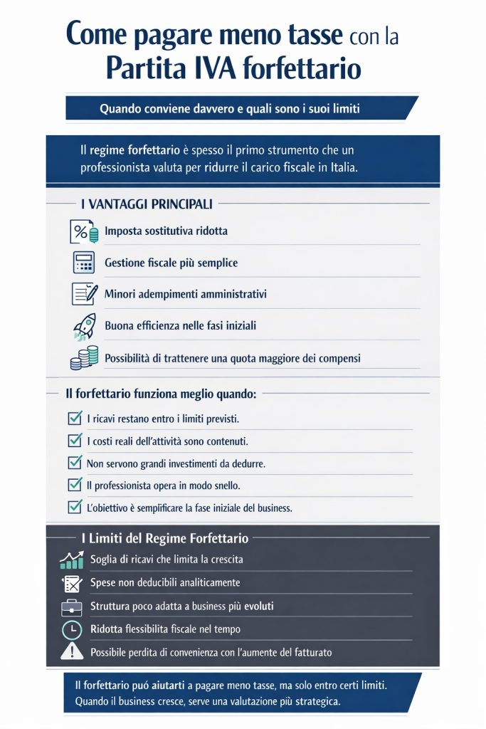 Come pagare meno tasse con la Partita IVA forfettario
